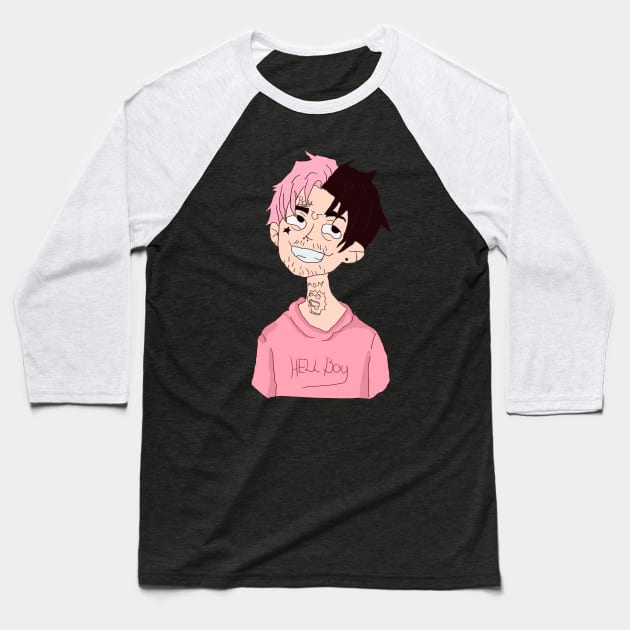 Lil peep Baseball T-Shirt by Kikovaok